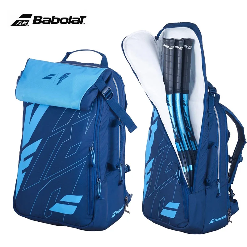 Top Trends: Multi-function Pure Drive Babolat Tennis Backpack 2 Usages Sports Star Type Tennis Racket Bag Folded Squash De Padel Tennis Bags Shoppable Styles