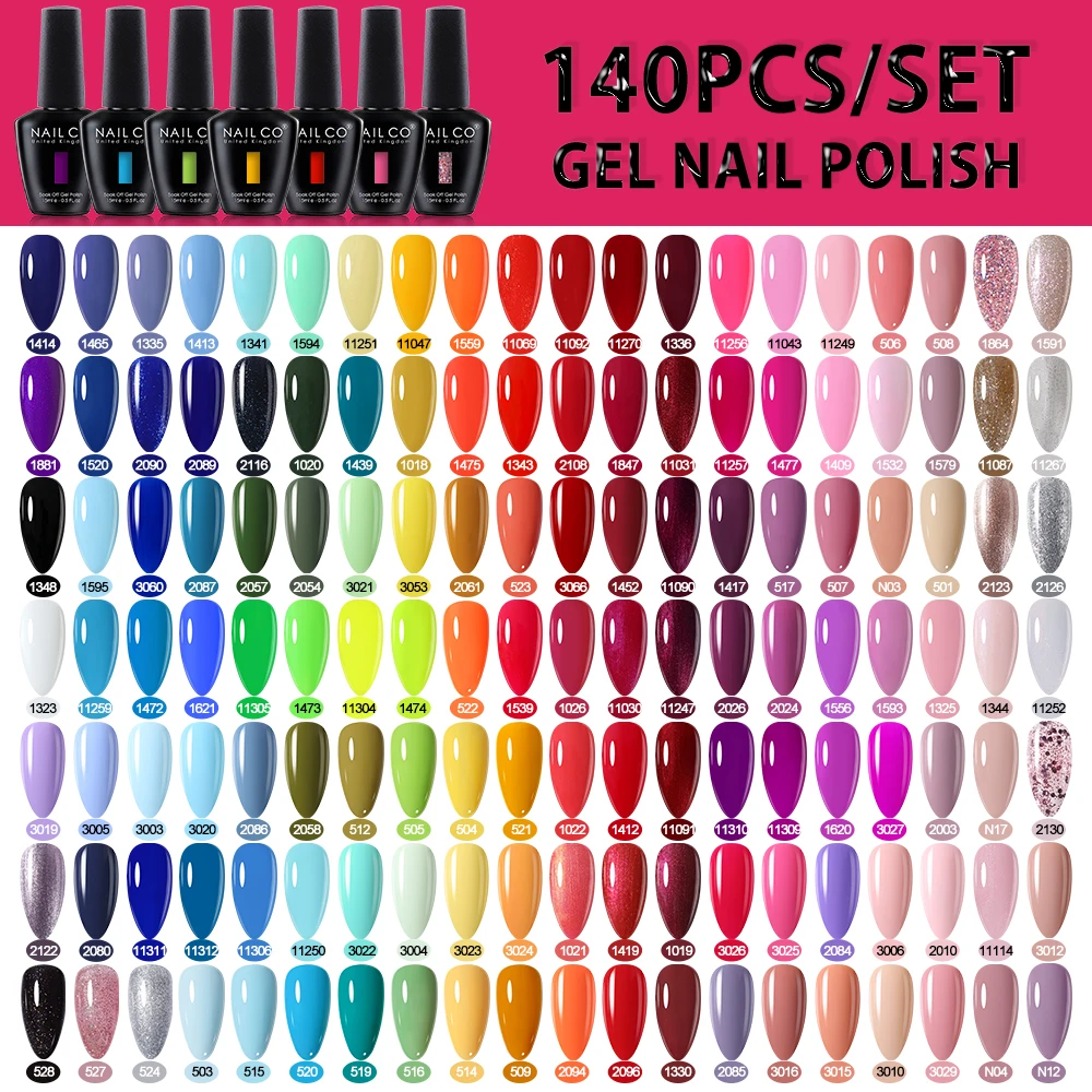 Top Trends: NAILCO 15ml Color Gel Nail Polish UV&amp;LED Nail Gel Soak Off Hybrid Varnishes Manicure Semi Permanent Gellak Lacquer Base Top Coat Shoppable Styles