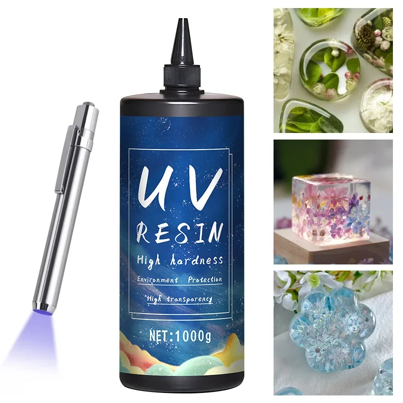 Top Trends: UV Resin Glue For DIY Jewelry, Epoxy Resin And UV Lamp High Transparency Fast Drying High Hardness, 20g, 50g, 100g, 250g, 1000g Shoppable Styles