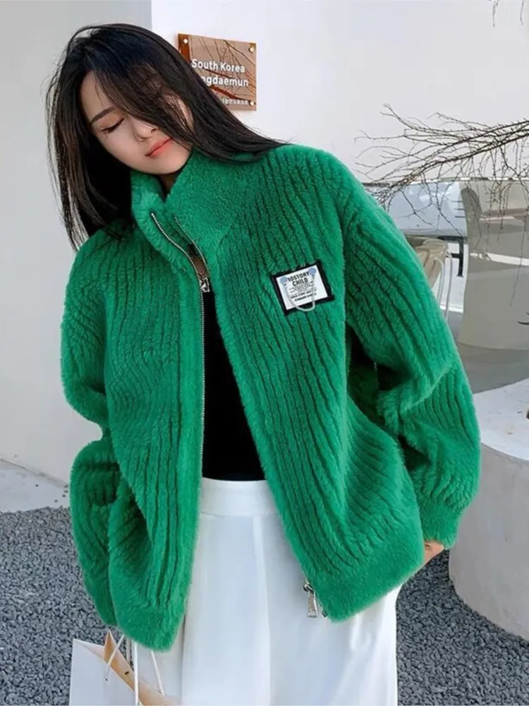 Top Trends: 2023 Winter Sheep Sheared Wool Fur Coat New 2023 Winter Female Lambs Wool Short Fur Shearing Coat Shoppable Styles