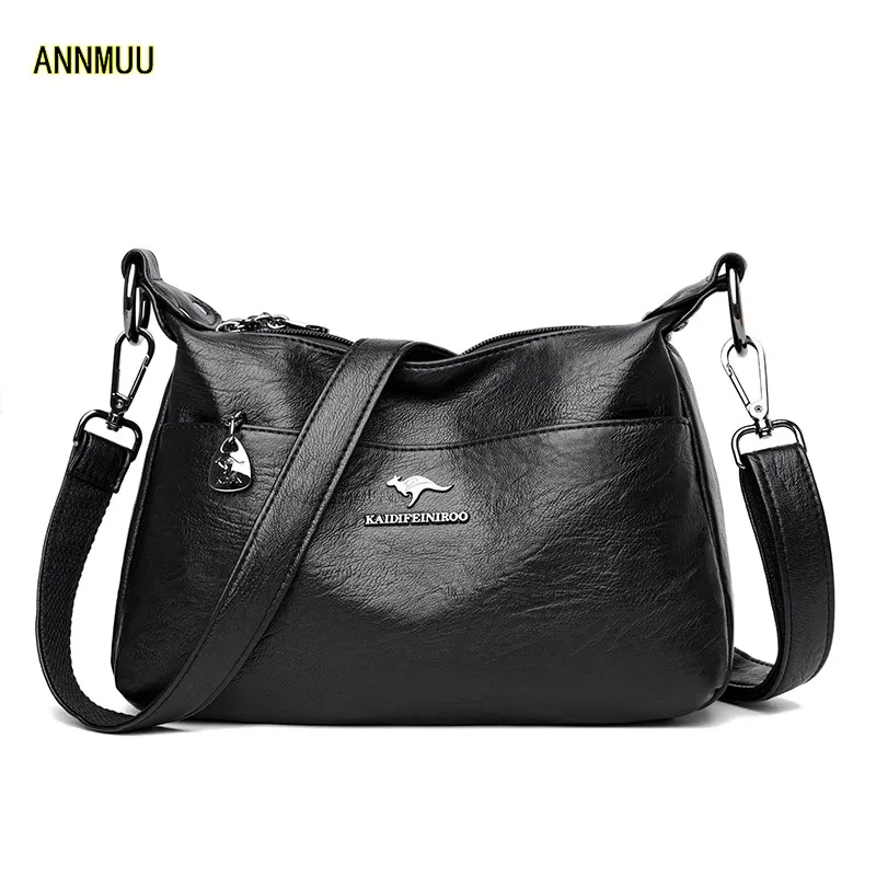 Top Trends: Women Handbags New Soft Leather Luxury Designer Handbags Ladies Shoulder Hand Bags Large Casual Tote Shoppable Styles