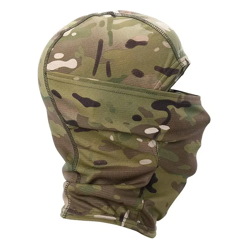 Top Trends: Camo Mask Forest Tree Print Design Skullies Beanies Hunt Breathable Mesh Balaclava Hats Bonnets Tactical Camouflage Ski Shoppable Styles - Image 4