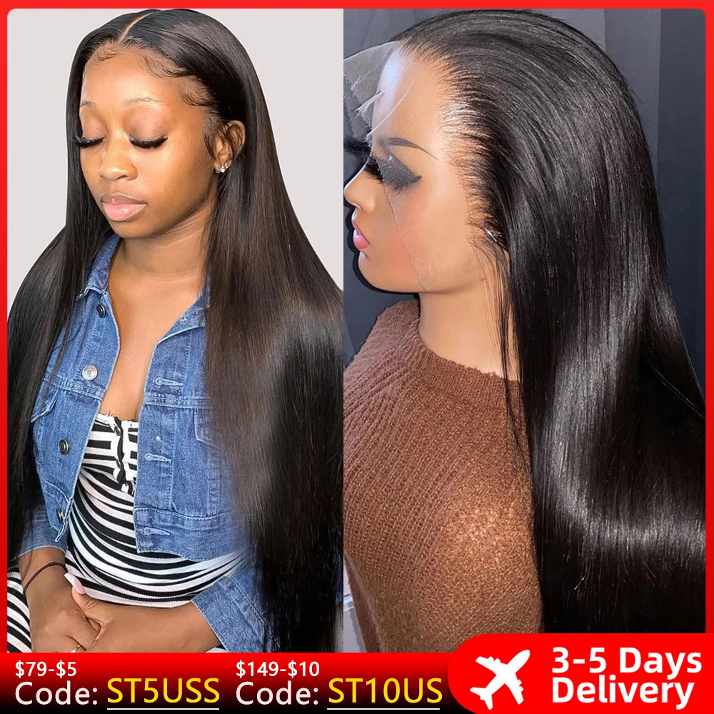 Top Trends: 13x6 Hd Lace Frontal Wig Brazilian 13x4 Human Hair Wigs For Women 4x4 Closure Glueless Wig Straight Lace Front Wig Shoppable Styles