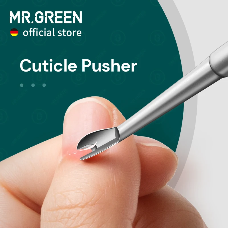 Top Trends: MR.GREEN Cuticle Remover Dead Skin Pusher Surgical Grade Stainless Steel Nail Art Manicure Tools Scraper Nail Cleaner Trimmer Shoppable Styles