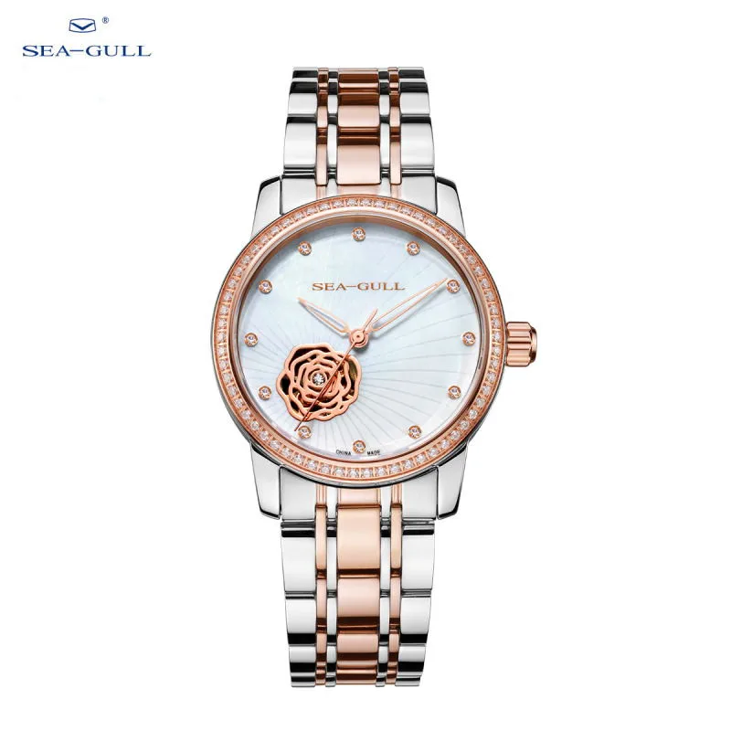 Top Trends: New 2021 Seagull Watch Female Simple Temperament Hollow Automatic Mechanical Women Watch 317.15.6121KL Shoppable Styles