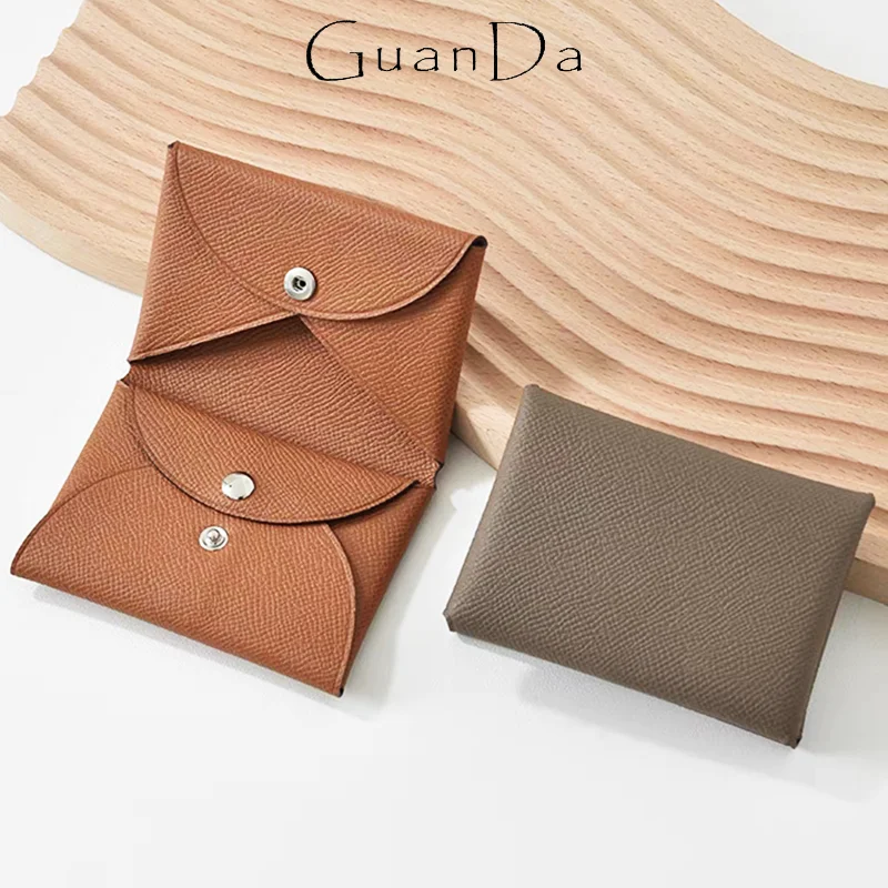 Top Trends: Genuine Leather Wallet Luxury Brand Card Wallet Woman Fashion Credit Card Holder Business Pillow Coin Purse Casual Coin Case Shoppable Styles