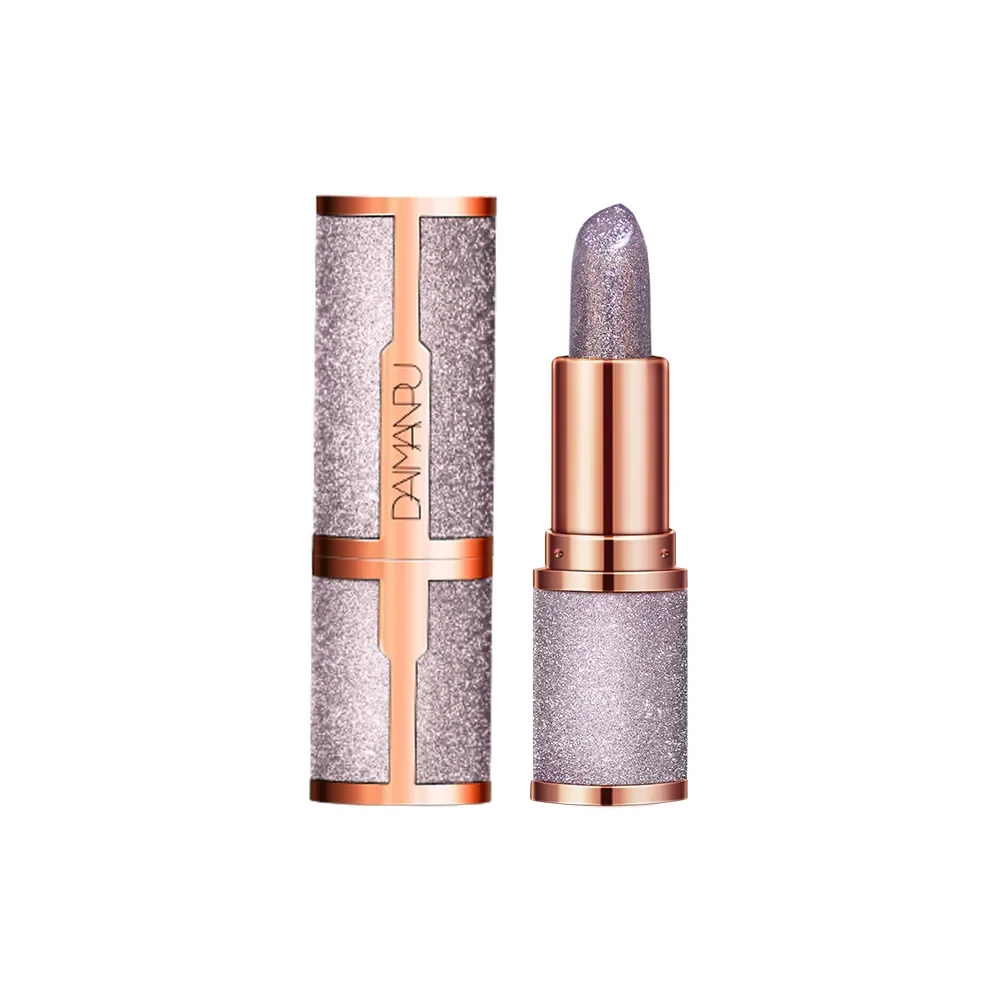 Top Trends: Glitter Matte Temperature Change Lipstick Waterproof Long Lasting Diamonds Lipsticks Non Stick Red Pink Lip Tint Makeup Cosmetic Shoppable Styles - Image 6