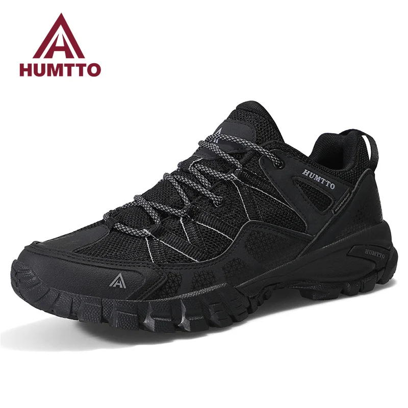 Top Trends: HUMTTO Shoes For Men 2022 Breathable Winter Black Casual Work Sneakers Mens Fashion Sports Flats Luxury Designer Man Trainers Shoppable Styles