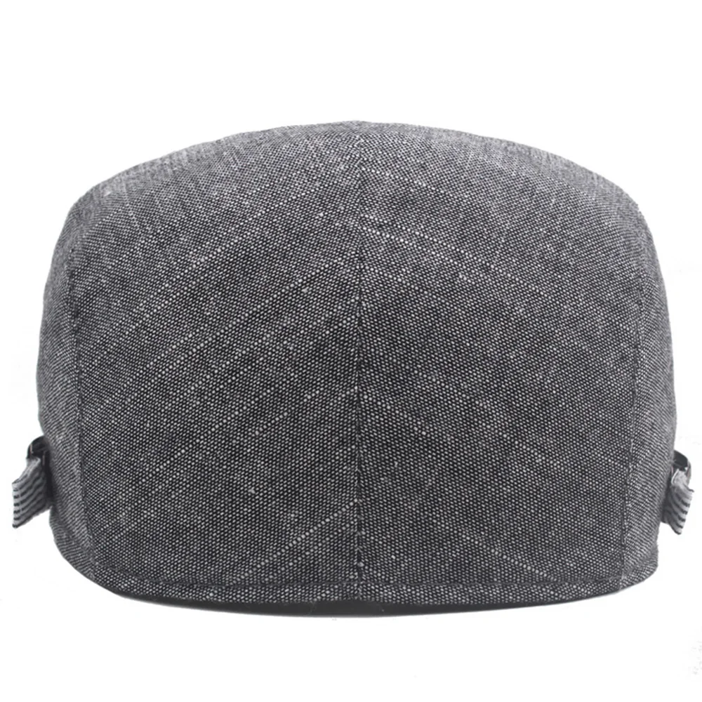 Top Trends: Mens Casual Newsboy Caps Cotton Gatsby Hats Ivy Hats Outdoor Golf Driving Sun Flat Cabbie Cap Male Adjustable Beret Hat Shoppable Styles - Image 5