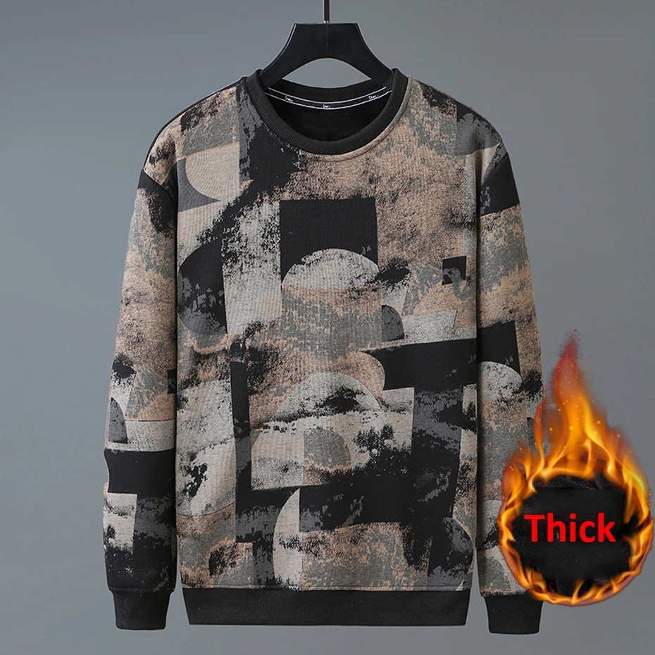 Top Trends: Plus Size 8XL 10XL Sweatshirt Men Casual Fashion Print Sweatshirts Male Pullover Big Size 10XL Shoppable Styles