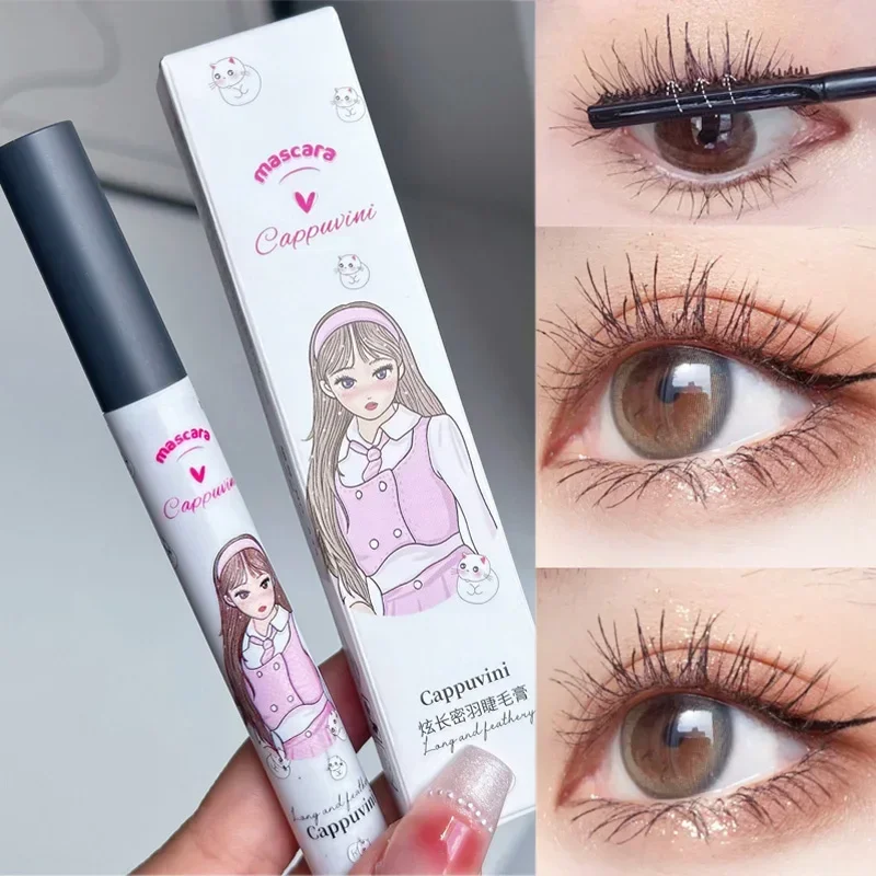 Top Trends: Waterproof Matte Mascara Makeup Black Brown Lasting Thick Lengthening Curling Volume Eyelashes Extension Mascara Eyes Cosmetics Shoppable Styles