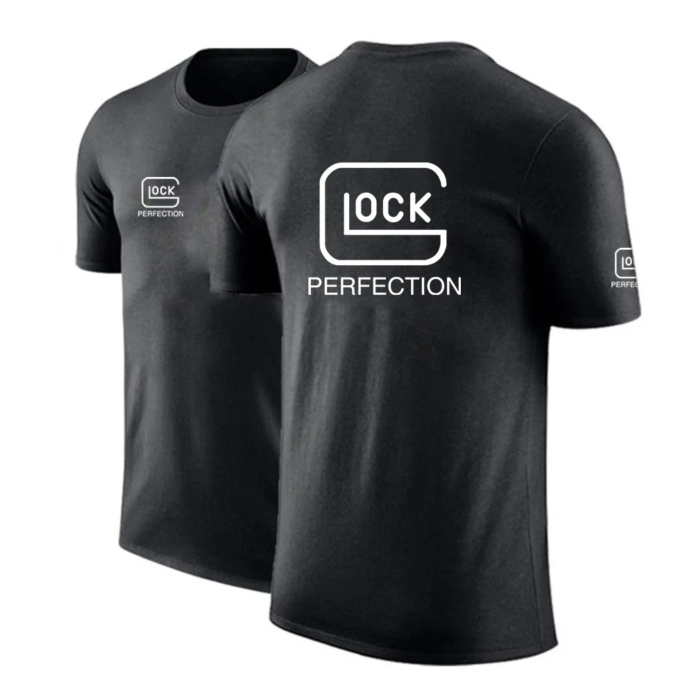 Top Trends: Glock Perfection Shot Printed Summer Men Women Sport T-Shirts Quick Dry Gym Running Short Sleeve Top Breathable Shoppable Styles