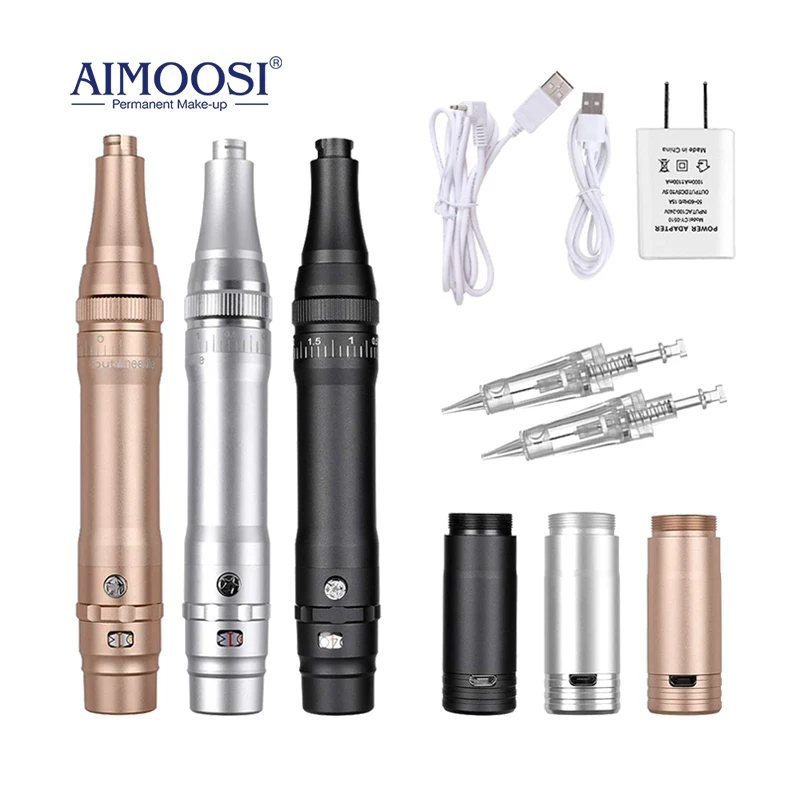 Top Trends: Aimoosi Tattoo Machine Professional Wireless Set For Microblading Permanent Makeup Beatuty Eyebrows Lips Body Art Supplies Shoppable Styles