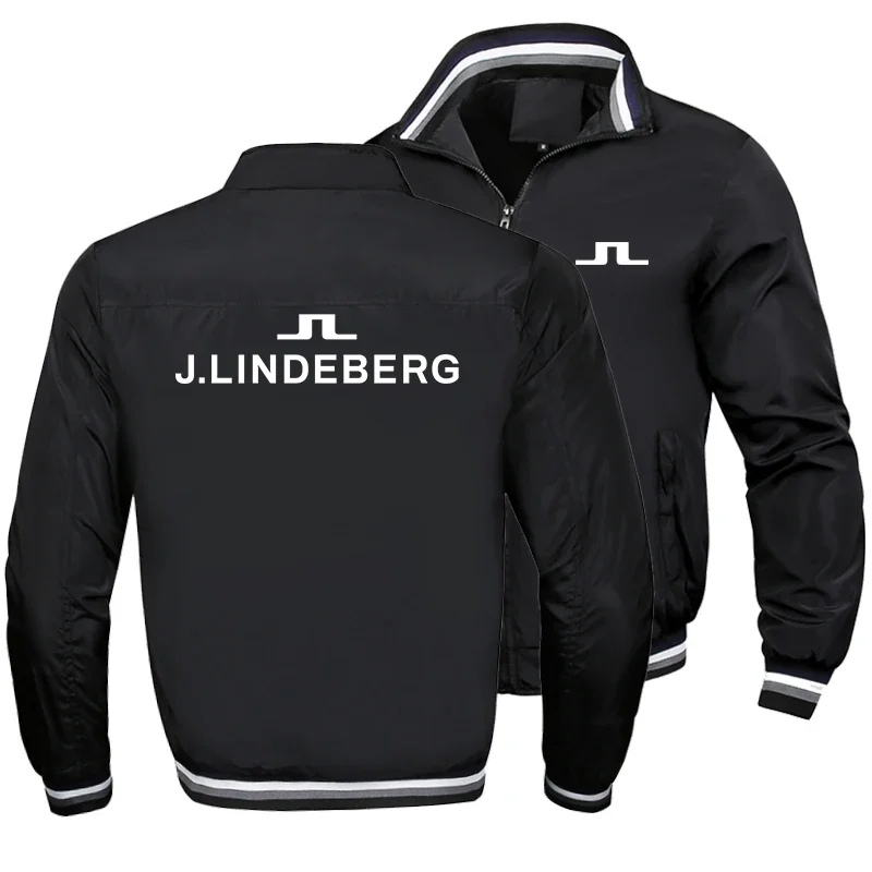 Top Trends: J Lindeberg Autumn Winter 2022 New High Quality Men's Jackets Casual Zipper Jacket Male New Golf Breathable Men's Jackets Tops Shoppable Styles - Image 5