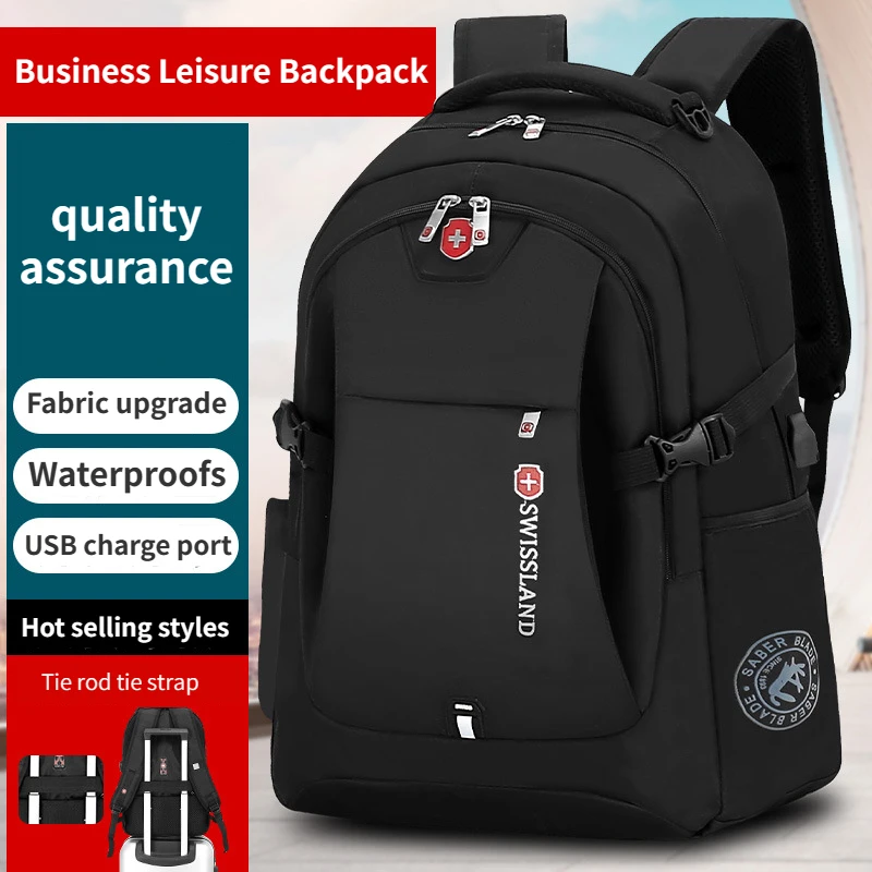 Top Trends: New High Capacity Men&#039;s Backpack Business Outdoor Travel Backpack USB Charging Waterproof Backpack Multifunctional Laptop Case Shoppable Styles