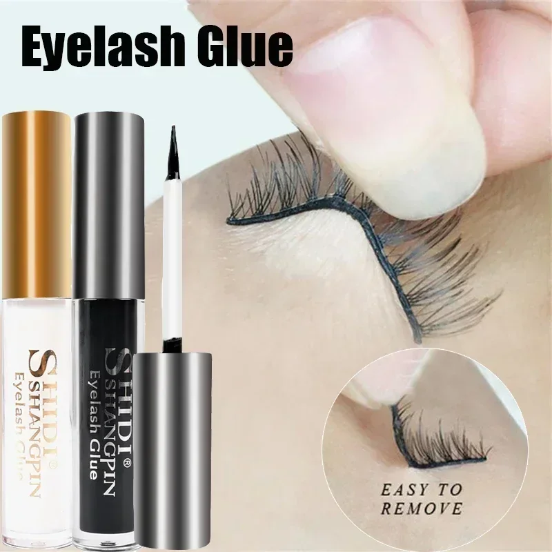 Top Trends: 5ml Eyelash Glue Waterproof Quick Dry Adhesive False Lash Glue Clear Black Makeup Fake Eyelashes Extension Glues Cosmetic Shoppable Styles