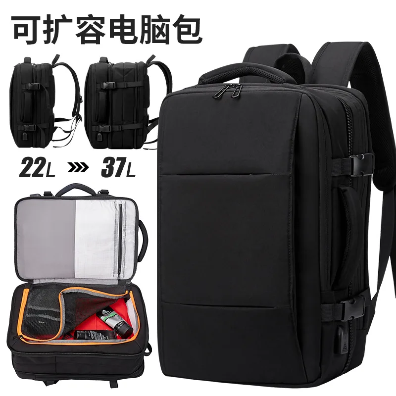 Top Trends: Expansion Waterproof Schoolbag 17.3-inch Laptop Bag Large Capacity Backpack Dry And Wet Separation Business Travel Luggage Bag Shoppable Styles