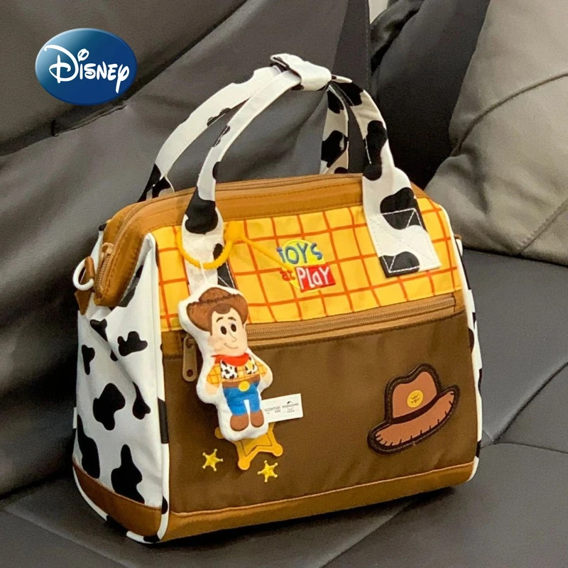 Top Trends: Disney Toy Story New Women&#039;s Handbag Cartoon Cute Luxury Girls&#039; One Shoulder Oblique Bag Large Capacity Girls&#039; Bag High Quality Shoppable Styles