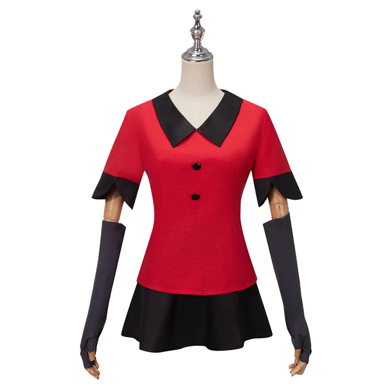 Top Trends: Anime Hazbin Vaggie Cosplay Costume Hot Uniform Adult Men Women Party Devil Radio Demon Carnival Halloween Full Set Shoppable Styles