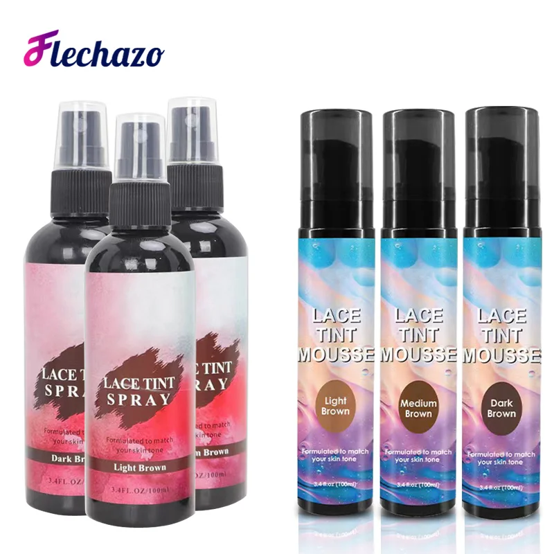 Top Trends: Lace Tint Mousse Waterproof Wig Tint Spray For Toupees Light Brown Wig Knots Healer Quick Dry Wig Grids Concealer No Residue Shoppable Styles