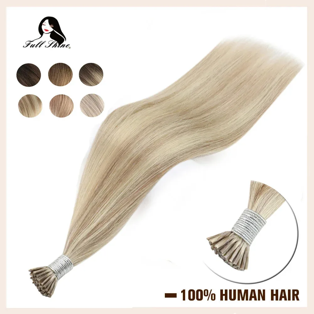 Top Trends: Full Shine Bayalage Color I Tip Hair Extensions 50g Machine Remy Human Hair Extensions Piano Color Keartin Capsule Fusion Shoppable Styles