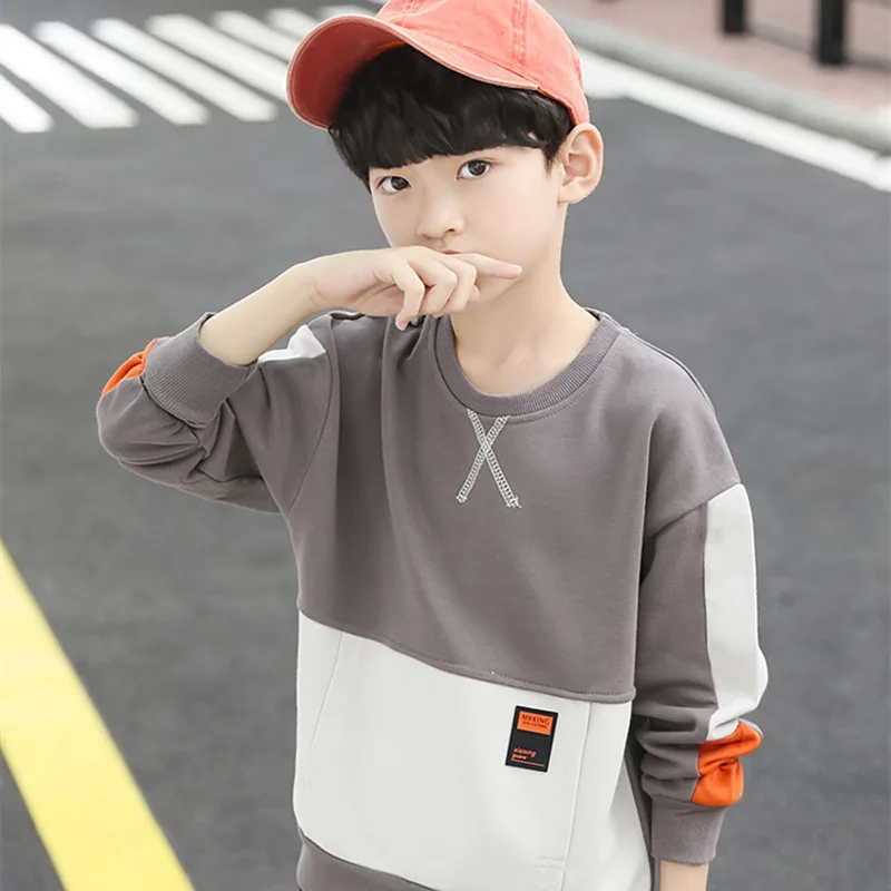 Top Trends: Boys Hoodies Sweatshirts Cotton Tops Outwear 2024 Cool Spring Autumn Windproof Kids School Children's Clothing Shoppable Styles - Image 2