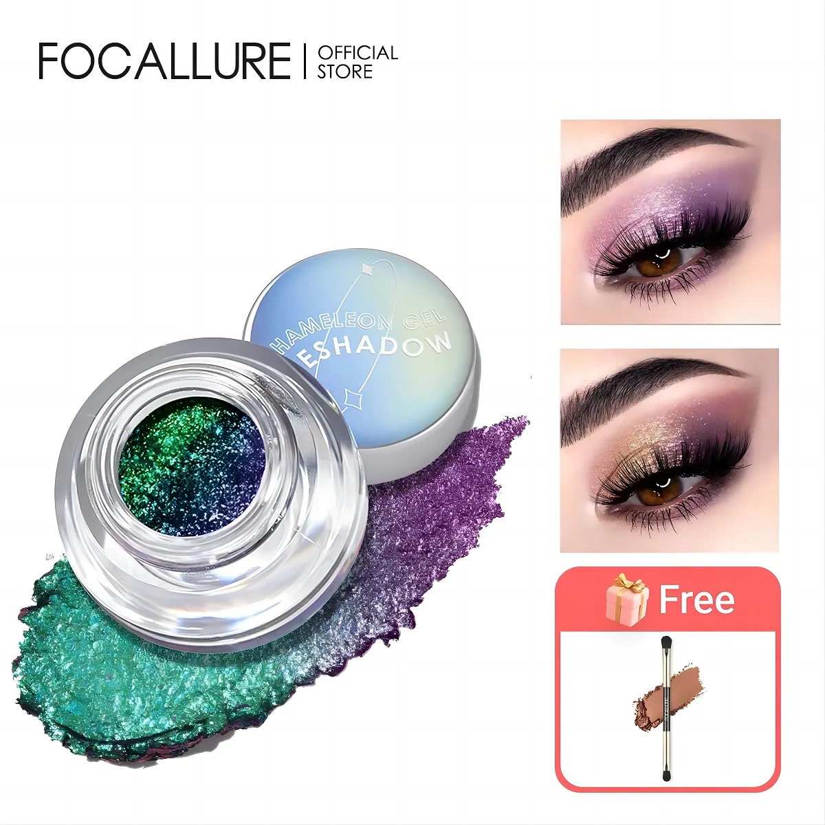 Top Trends: FOCALLURE Chameleon Liquid Eyeshadow 24 Colors Long Lasting Waterproof Pearlescent Glitter Shimmer Eye Shadow Makeup Cosmetics Shoppable Styles