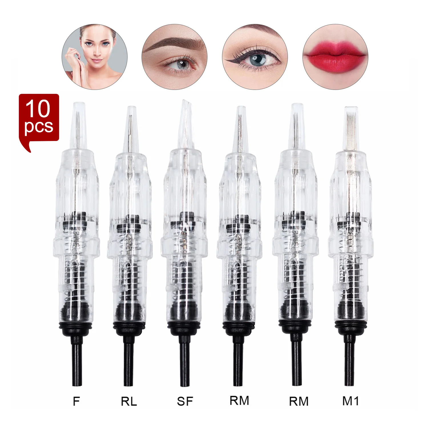 Top Trends: Sterilized Permanent Makeup Cartridges Tattoo Needles Cartridge Permanent Makeup Needles Eyebrow Tattoo Cartridges Shoppable Styles