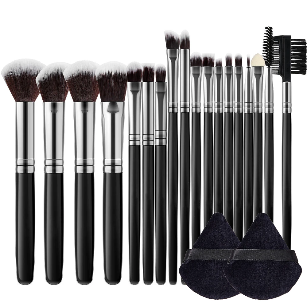 Top Trends: 13-18PCS Makeup Brush Set Premium Synthetic Powder Foundation Contour Blush Concealer Eyeshadow Blending Liner Make Up BeautyKit Shoppable Styles