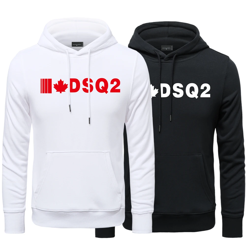 Top Trends: Dsq2 Winter Hoodies Mens Womens Trend Casual Loose DSQ Letter Cotton Hood Sweatshirt Street Hip Hop Couple Hood Pullpver Sweater Shoppable Styles