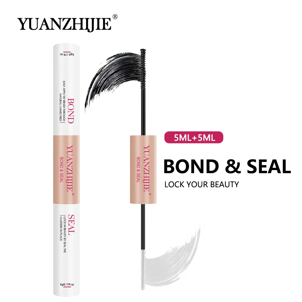 Top Trends: YUANZHIJIE Bond Seal Cluster Eyelash Glue Waterproof Fast Drying Glue For Individual DIY Cluster Lash Strong Hold Lash Glue10ml Shoppable Styles