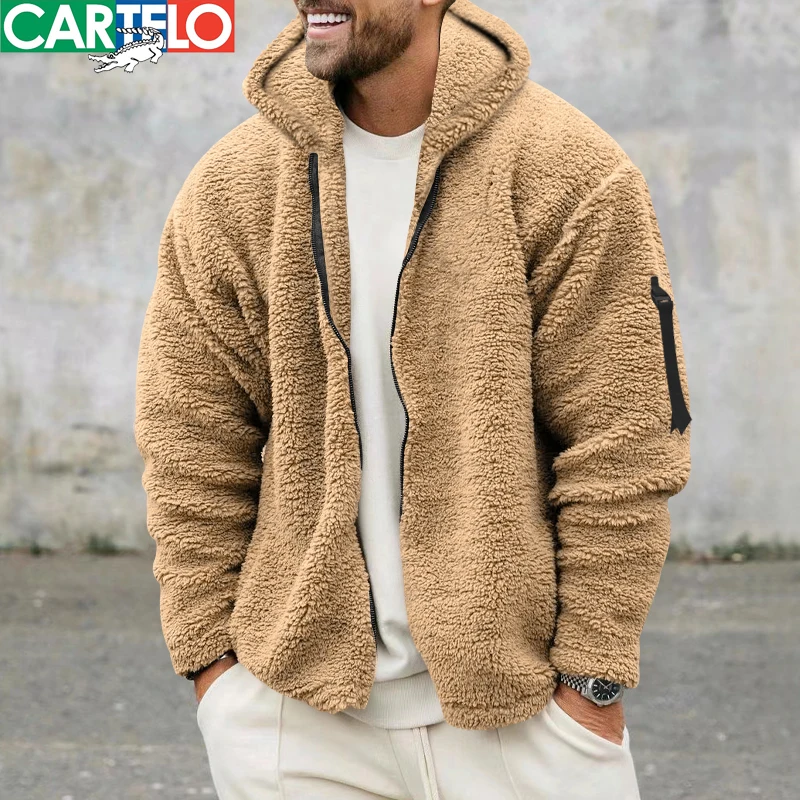 Top Trends: Winter 2023 New Cotton Clothing Loose Casual Lamb Fleece Jacket Trend Versatile Thick Hooded Cardigan Fashion Sweatshirt Shoppable Styles