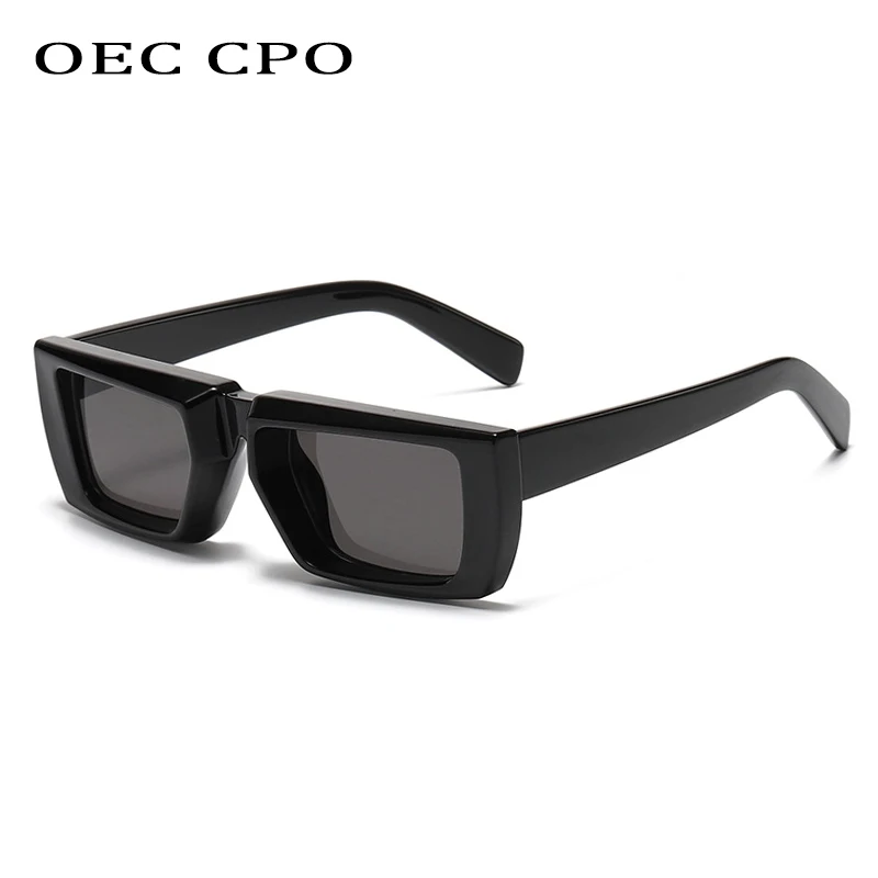 Top Trends: OEC CPO Vintage Rectangle Sunglasses Women Punk Small Frame Sun Glasses MenTrends Square Glasses UV400 Shades Fashion Eyewear Shoppable Styles - Image 3