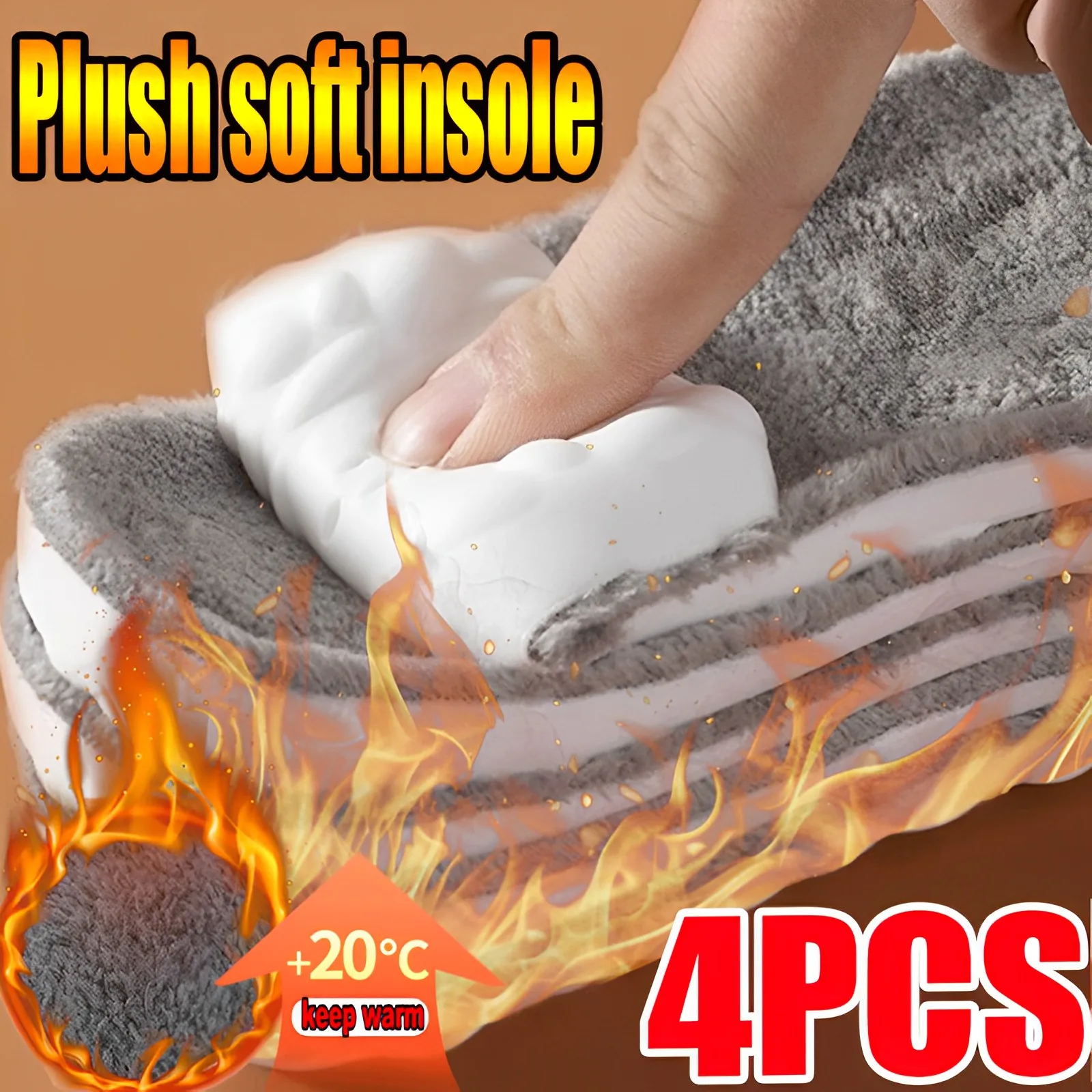 Top Trends: Self Heated Thermal Sports Insoles For Feet Winter Thermal Thicken Wool Insole Feet Shock Absorption Shoe Pads Men Women Shoppable Styles