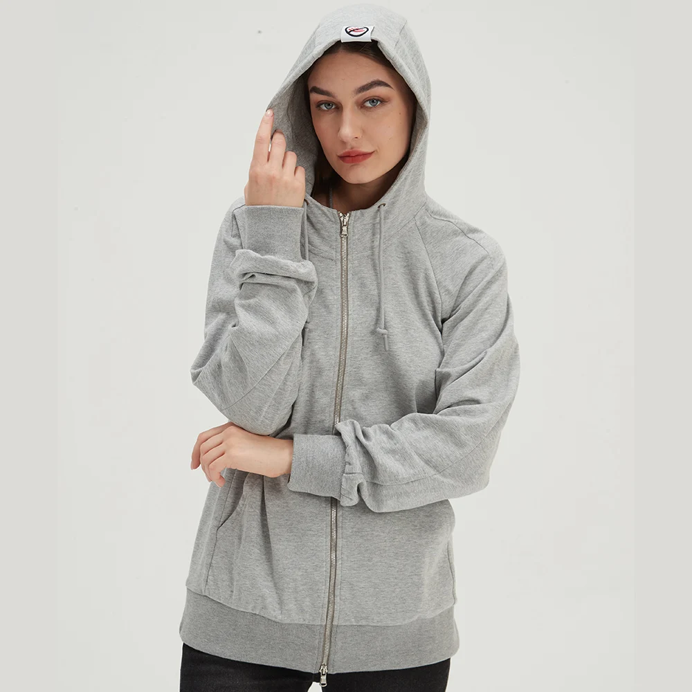 Top Trends: UrGarding Block EMF High Protection Anti-radiation Shielding Silver Fiber Hoodie / Color Grey Shoppable Styles