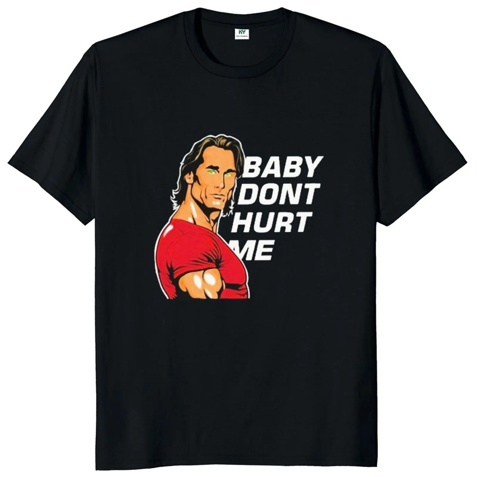 Top Trends: Baby Don&#039;t Hurt Me T-shirt Popular Gym Trend Fitness Lovers Tee Tops 100% Cotton Unisex Casual Summer T Shirts EU Size Shoppable Styles