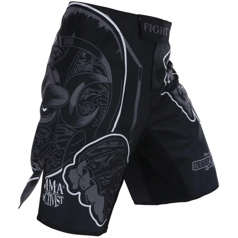 Top Trends: MMA Fight Sports Standing Running Comprehensive Fighting Training Shorts Fitness Jiu Surgery Pants Muay Thai Muscle Men Shoppable Styles