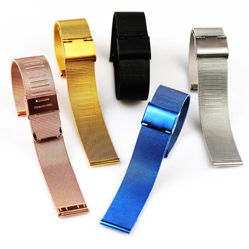 Top Trends: AAA Quality Watch Band 8mm 10mm 12mm 14mm 16mm 18mm 20mm 22mm 24mm Milanese Watchband For Smart Watch C2 Wristband For DW Watch Shoppable Styles