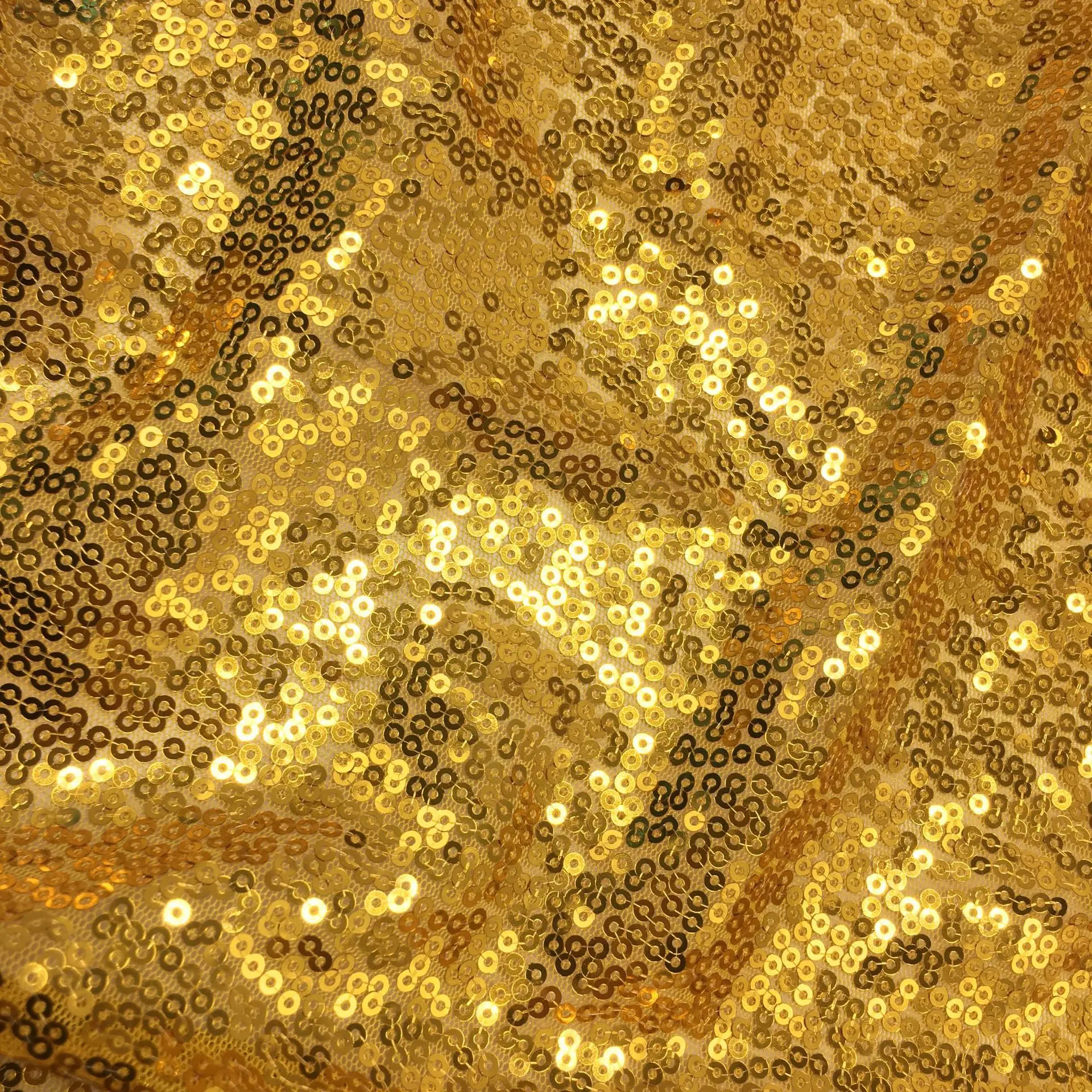 Top Trends: 135* 100cm Embroidery Sequin Fabric Gold Silver Sparkly Fabric For Clothsing Making Party Women Dress One Piece Elegant Bright Shoppable Styles - Image 4