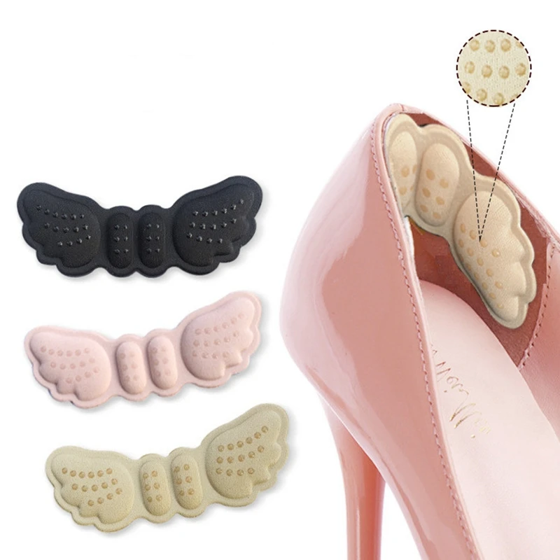 Top Trends: 1Pair High Heel Insoles Butterfly Adjust Size Heel Liner Grips Protector Sticker Heel Pad Foot Care Anti Keep Abreast Heel Pads Shoppable Styles