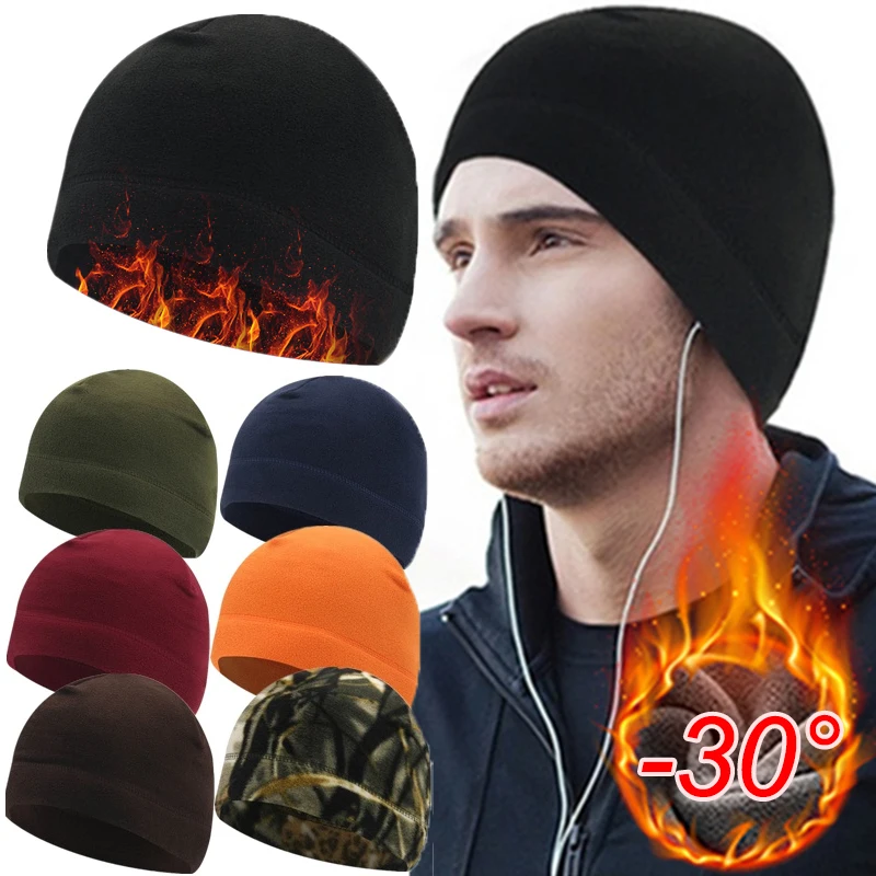 Top Trends: Men Women Beanies Hats Winter Warm Sports Cycling Running Ski Bonnet Caps Outdoor Fleece Windproof Military Tactical Cap Shoppable Styles