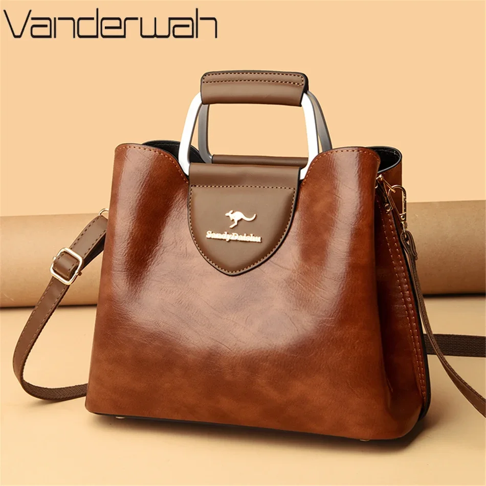 Top Trends: Genuine Brand Tote Bag Leather Luxury Handbags Women Bags Designer Handbags High Quality Ladies Crossbody Hand Bags For Women Shoppable Styles