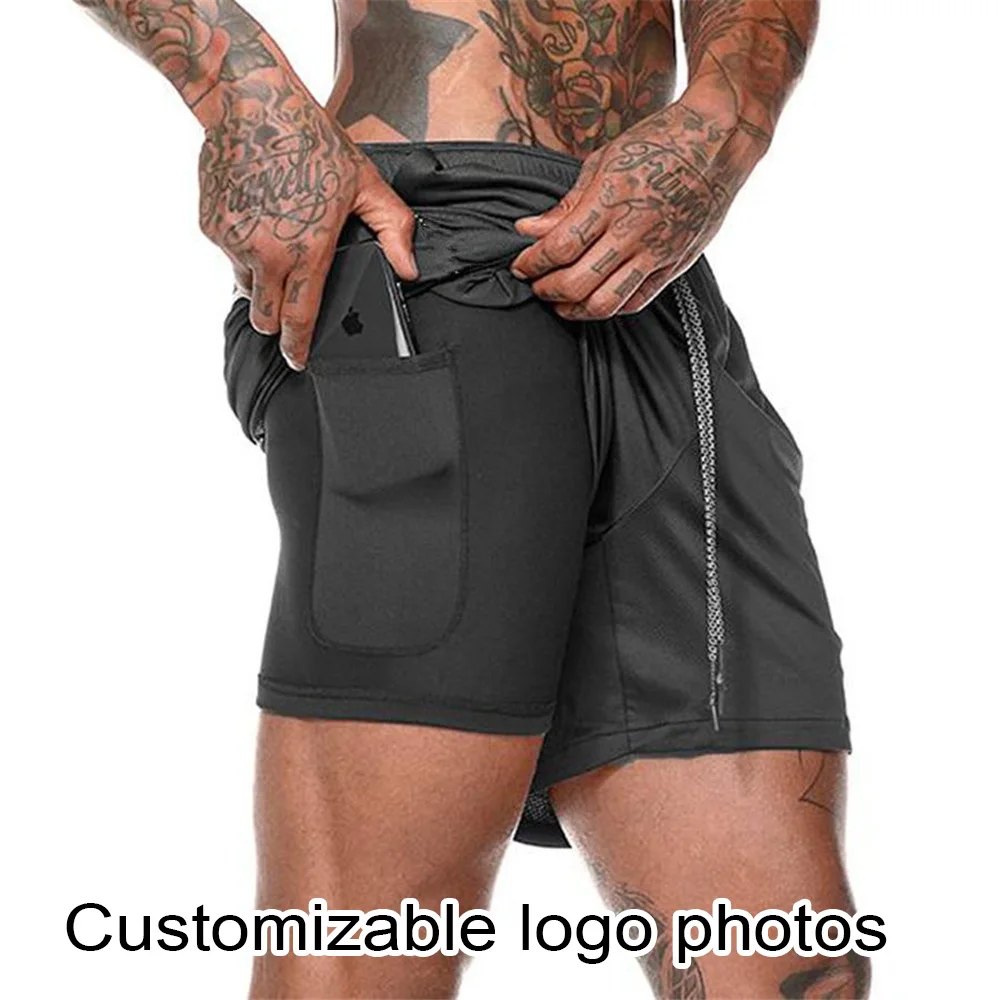 Top Trends: Camo Running Shorts Men Gym Sports Shorts 2 In 1 Quick Dry Workout Training Gym Fitness Jogging Short Pants Summer Men Shorts Shoppable Styles