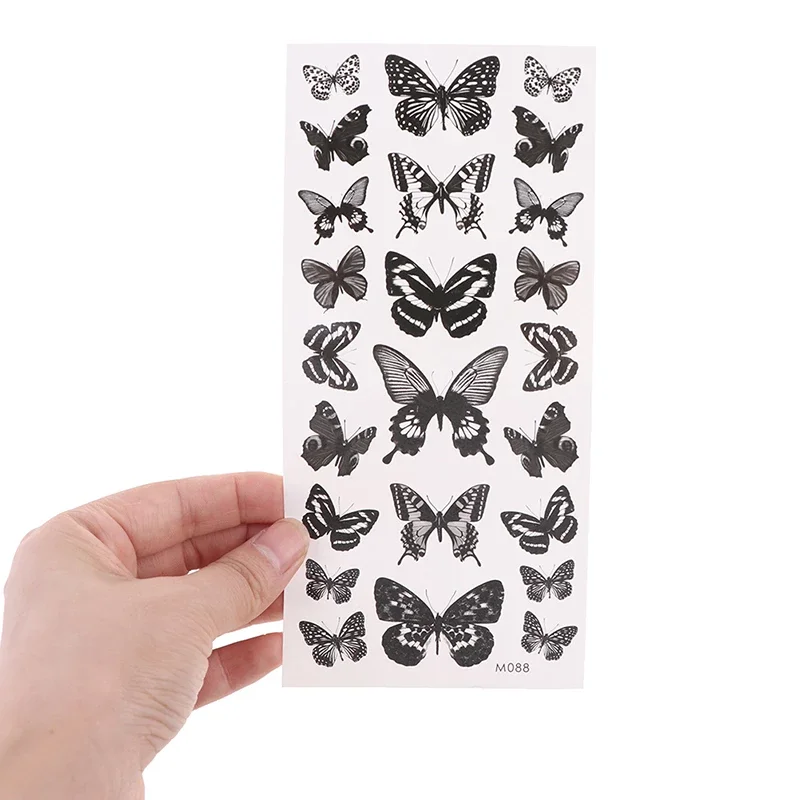 Top Trends: Butterfly Fake Tattoo Flash Transfer Tattoo Arm Leg Women Decal Waterproof Temporary Tattoo Sticker 1pcs Shoppable Styles