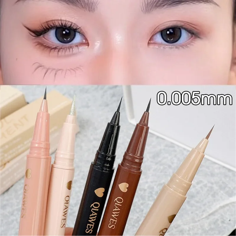 Top Trends: Waterproof Liquid Eyeliner Makeup Lower Eyelash Pen Quick Dry Lasting Matte Ultra-thin Lying Silkworm Eye Liner Pencil Cosmetic Shoppable Styles