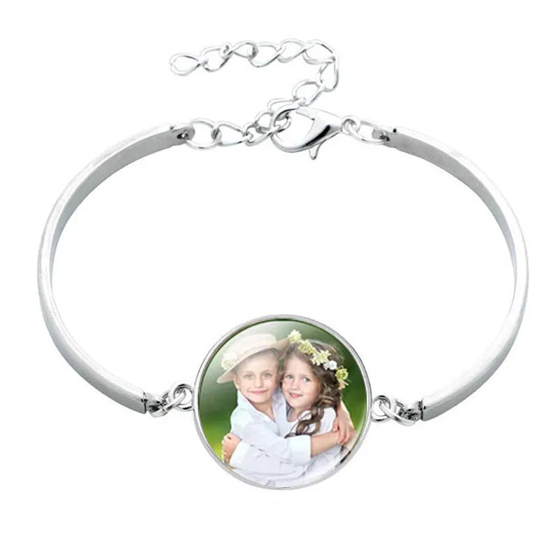 Top Trends: Personalized Custom Dad Mom Children Grandparents Grandparents Fashion Cute Art Photo Bracelet Family Memorial Jewelry Gift Shoppable Styles