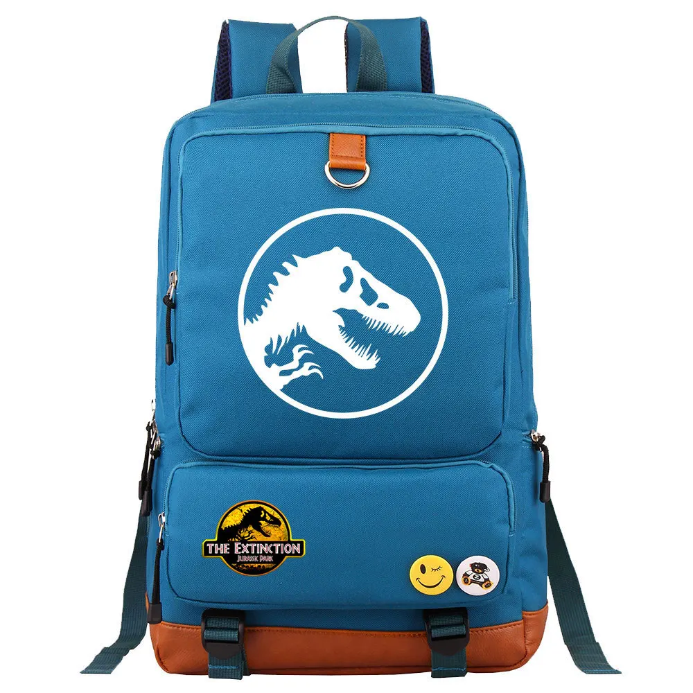 Top Trends: Student Schoolbag Women Fashion Adventure Dinosaur Jurassic Park World Backpack Boy Bagpack Girl Bookbag Teen Satchel USA Anime Shoppable Styles