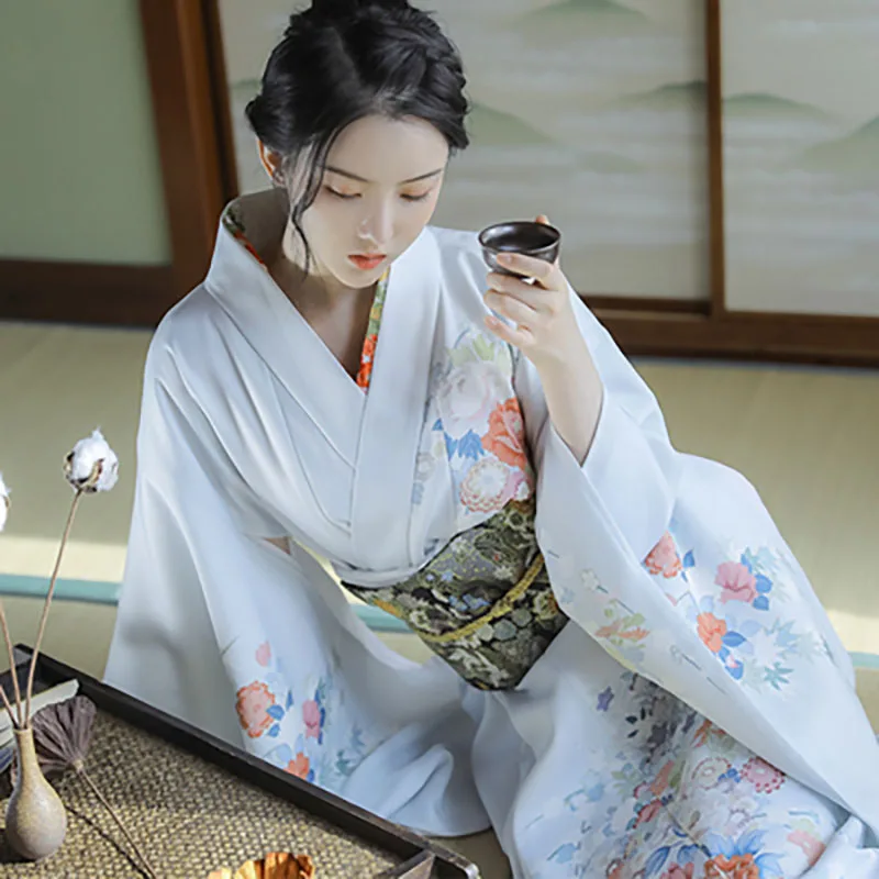 Top Trends: 2023 Kimono Women Summer Fashion Japanese Vibrating Sleeve Kimono Yukata Japan Clothes Cosplay Shirt Blouse Annual Meeting Dress Shoppable Styles