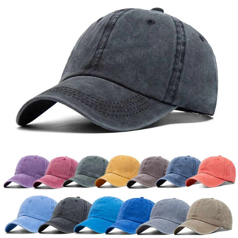 Top Trends: Unisex Vintage Baseball Cap Women Men Spring Summer 2023 Solid Fashion Dad Hats Cap Cotton Outdoor Simple Casual Gorras Hombre Shoppable Styles