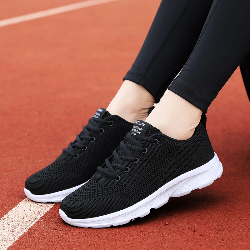 Top Trends: Brand Breathable Shoes Women High-Quality Vulcanized Shoes Lightweight Women Sneakers Casual Walk Shoes Outdoor Women Run Shoes Shoppable Styles